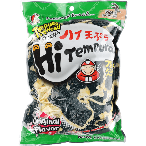 Foto van Tao Kae No Tempura seaweed original op witte achtergrond