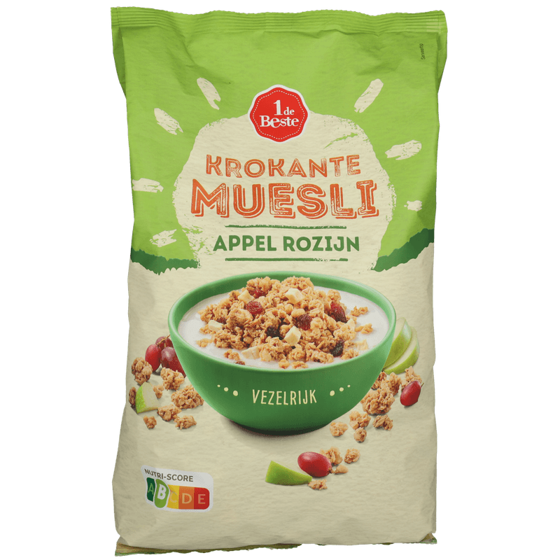 1 De Beste Muesli krokant appel rozijn