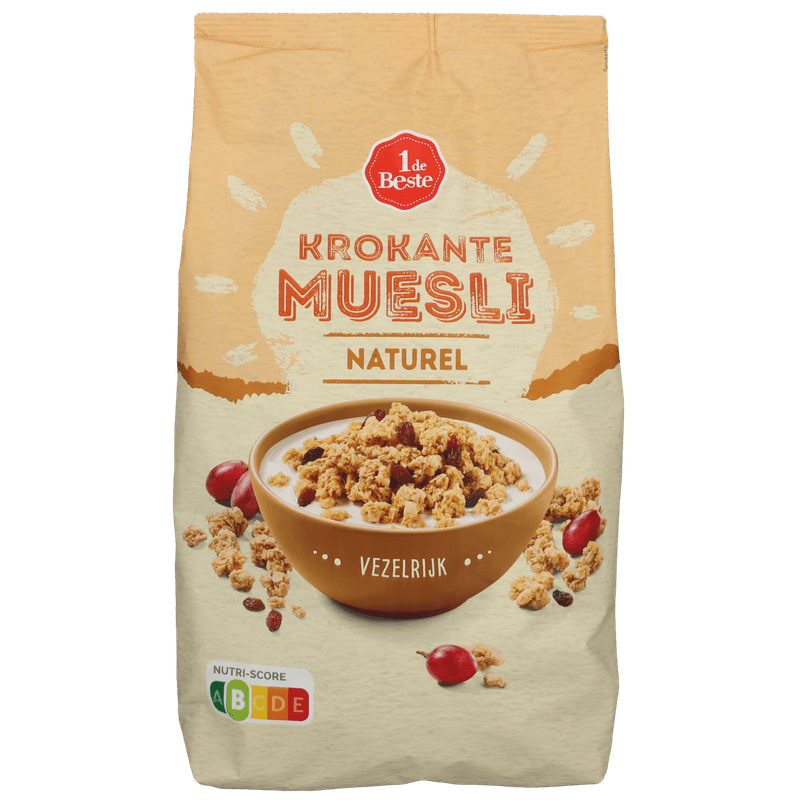 1 De Beste Muesli krokant naturel
