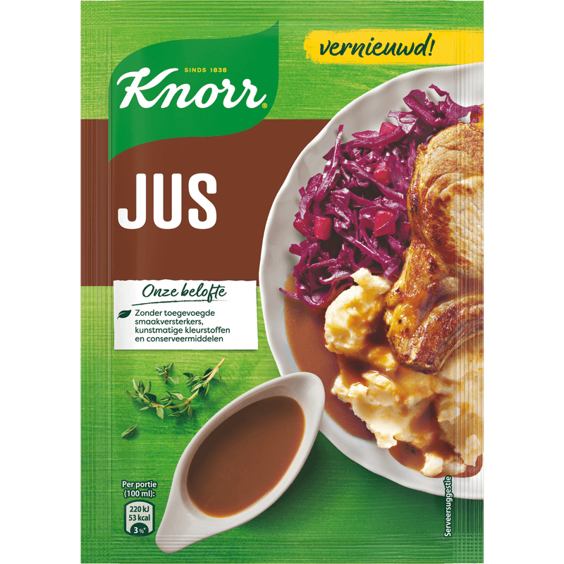 Knorr Vleesjus naturel
