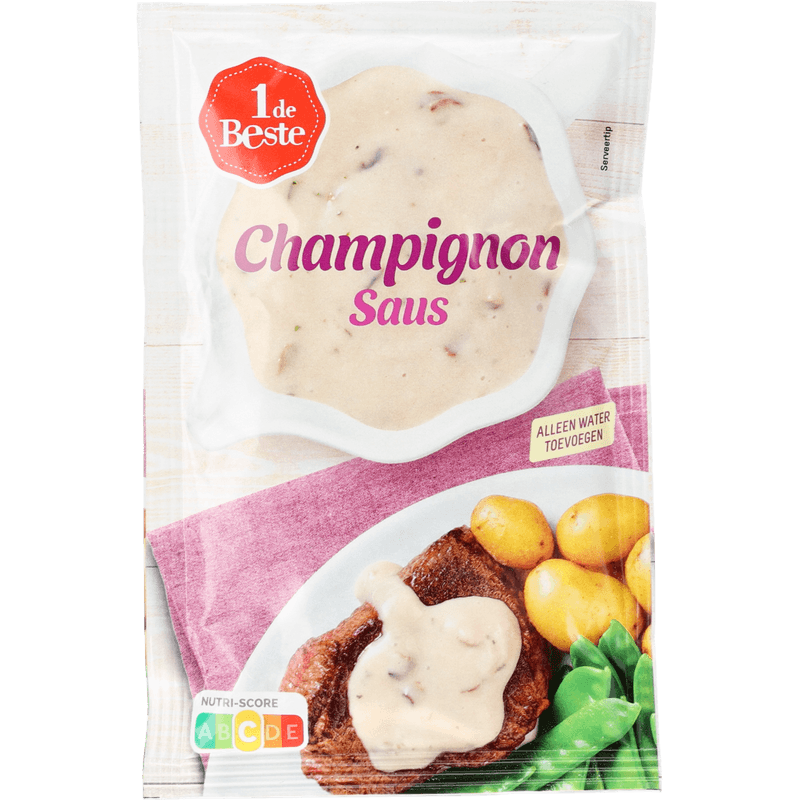 1 De Beste Champignonsaus droge mix