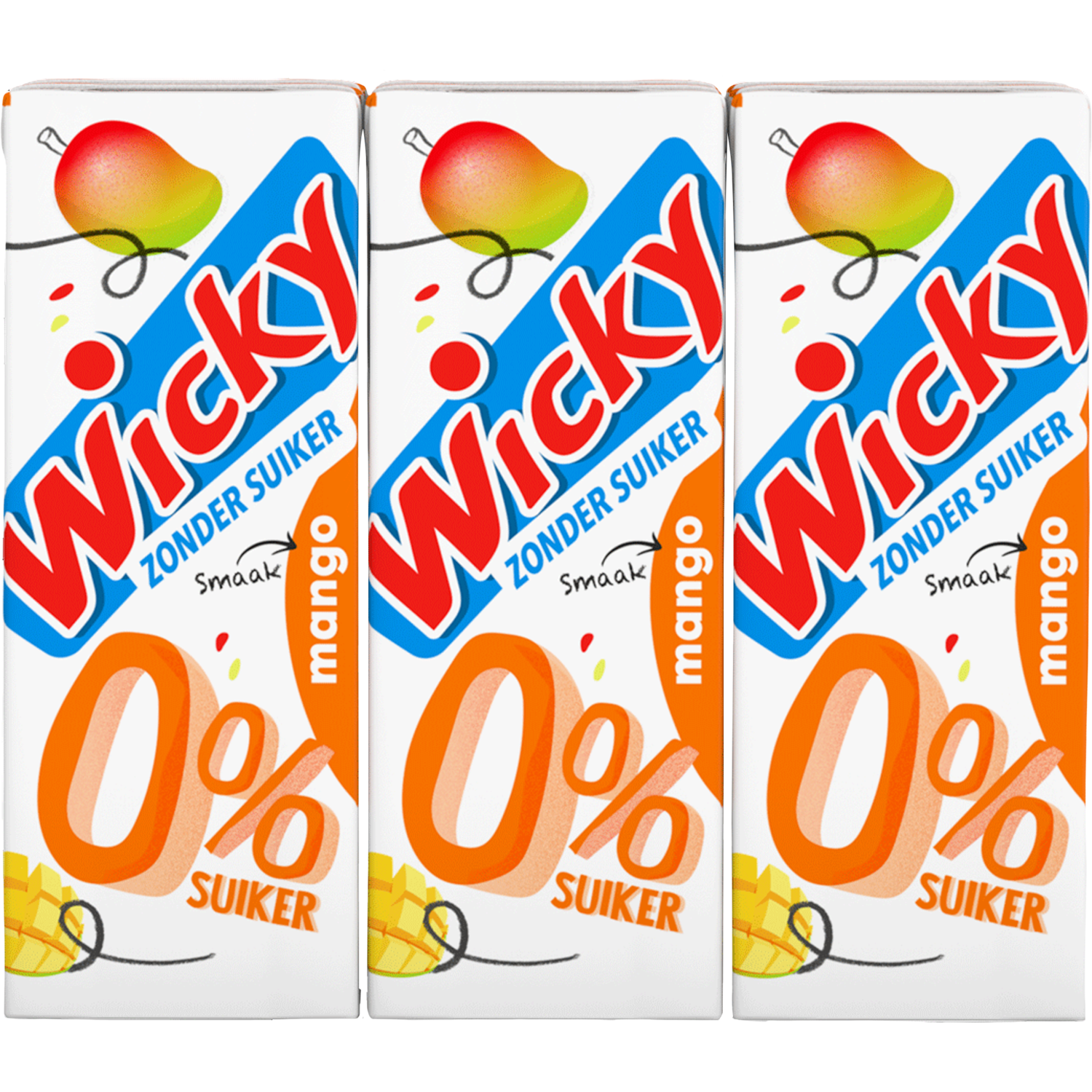 Wicky Mango 0% 6x20 cl