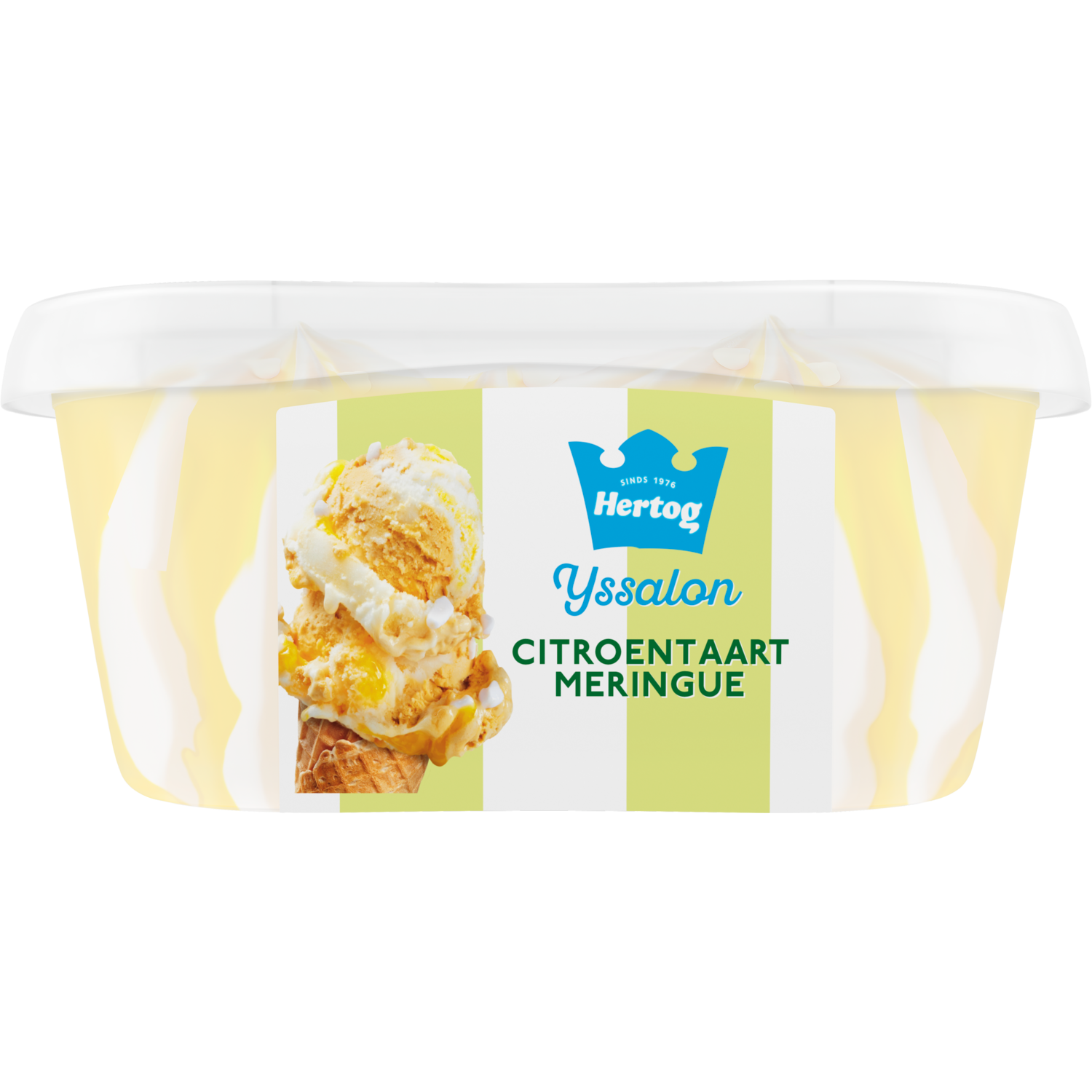 Hertog IJssalon Mini IJs Citroentaart Meringue 200 ml