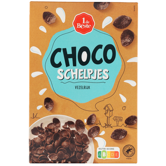 Foto van 1 de Beste Chocoschelpjes op witte achtergrond