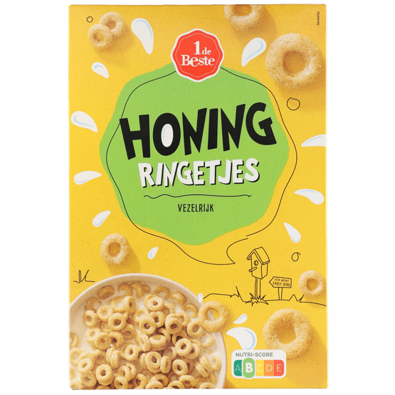 Foto van 1 de Beste Honingringetjes op witte achtergrond