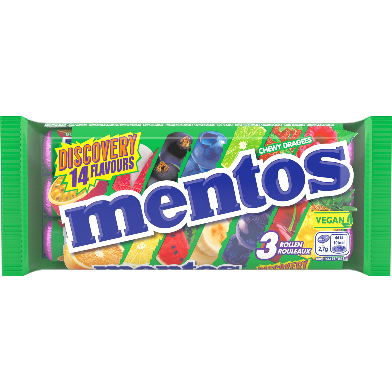 Mentos Discovery 3-pack