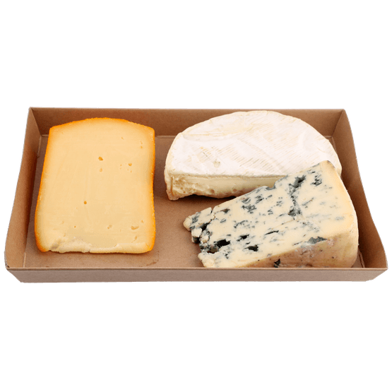 Foto van Bits & Bites Kaasplateau pittig op witte achtergrond