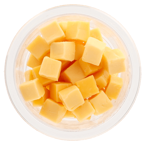 Foto van Bits & Bites Kaasblokjes jong op witte achtergrond