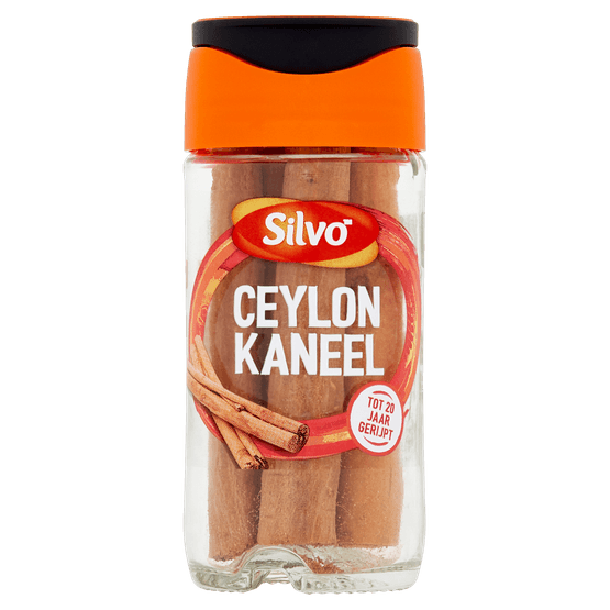 Foto van Silvo Mix kaneel ceylon op witte achtergrond