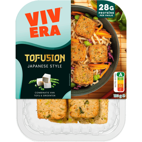 Foto van Vivera Tofusion japanese style op witte achtergrond