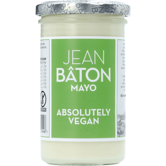 Foto van Jean Bâton Mayonaise op witte achtergrond