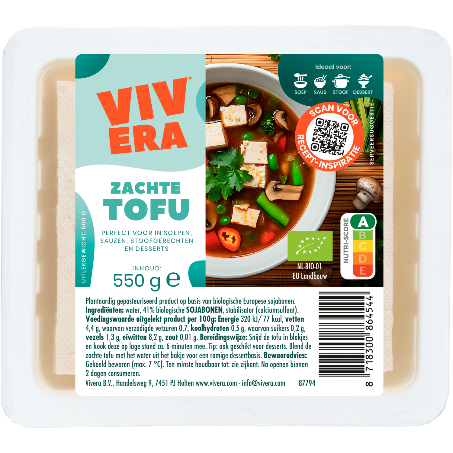 Vivera Tofu zacht