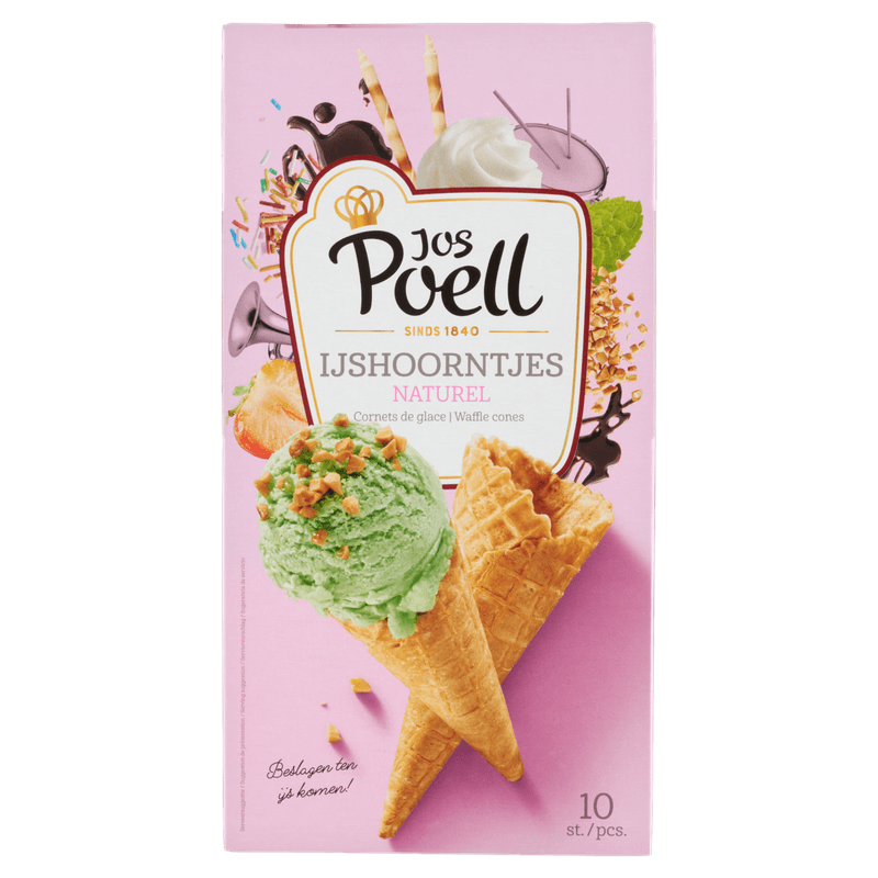 Jos Poell IJshoorntjes naturel