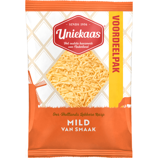 Foto van Uniekaas Rasp mild op witte achtergrond