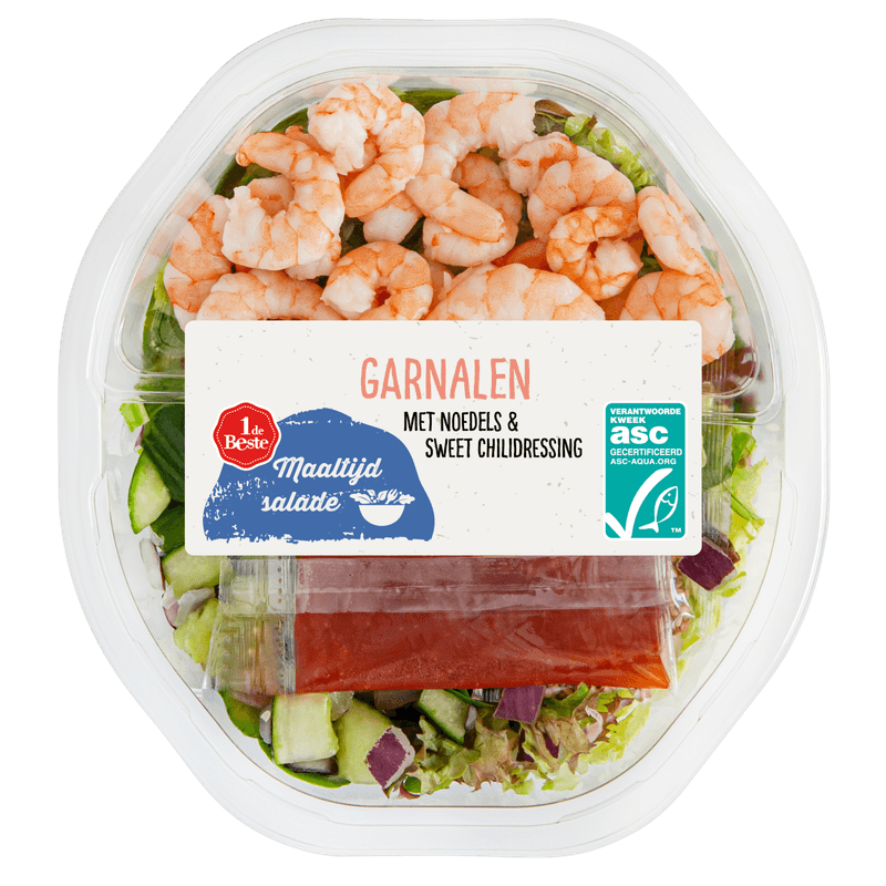 1 De Beste Maaltijdsalade garnalen