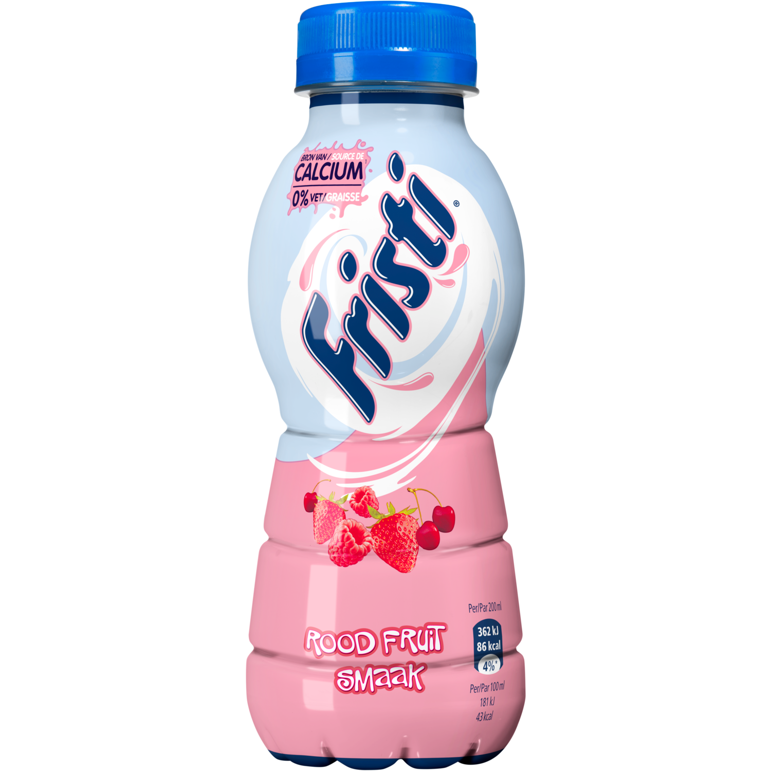 Fristi Drinkyoghurt rood fruit