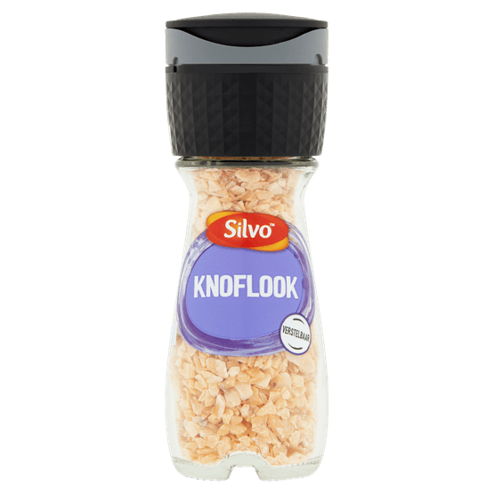 Foto van Silvo Knoflook molen op witte achtergrond