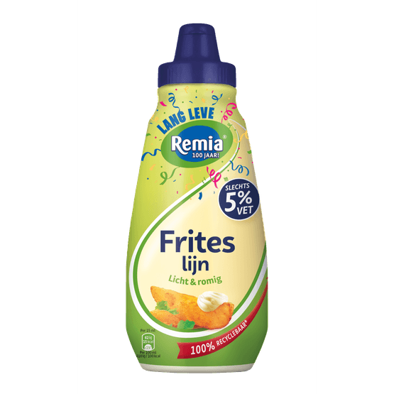 Foto van Remia Friteslijn squeeze op witte achtergrond
