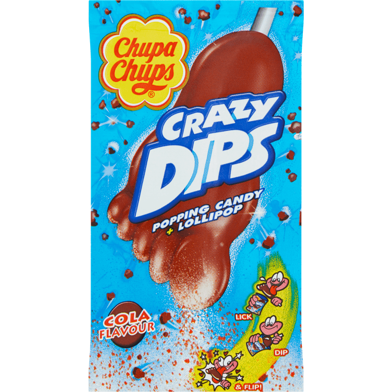Chupa Chups Crazy dips cola