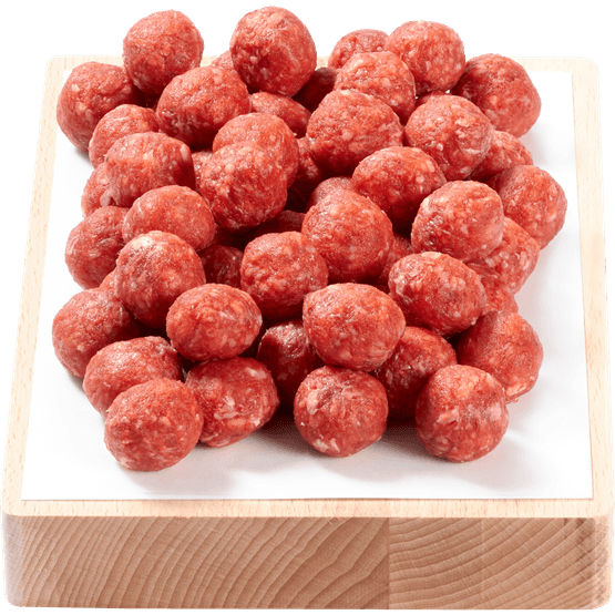 Foto van Vleeschmeesters Rundersoepballetjes 250 gram op witte achtergrond