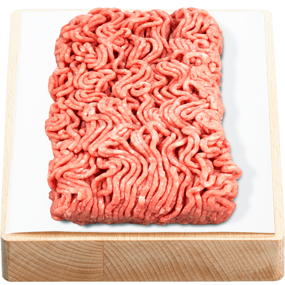 Foto van Vleeschmeesters Gemengd gekruid gehakt op witte achtergrond