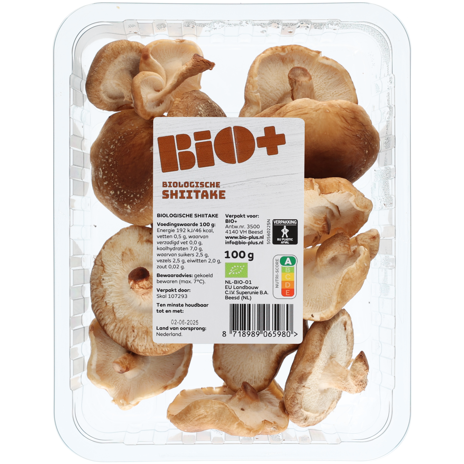Bio+ shiitake