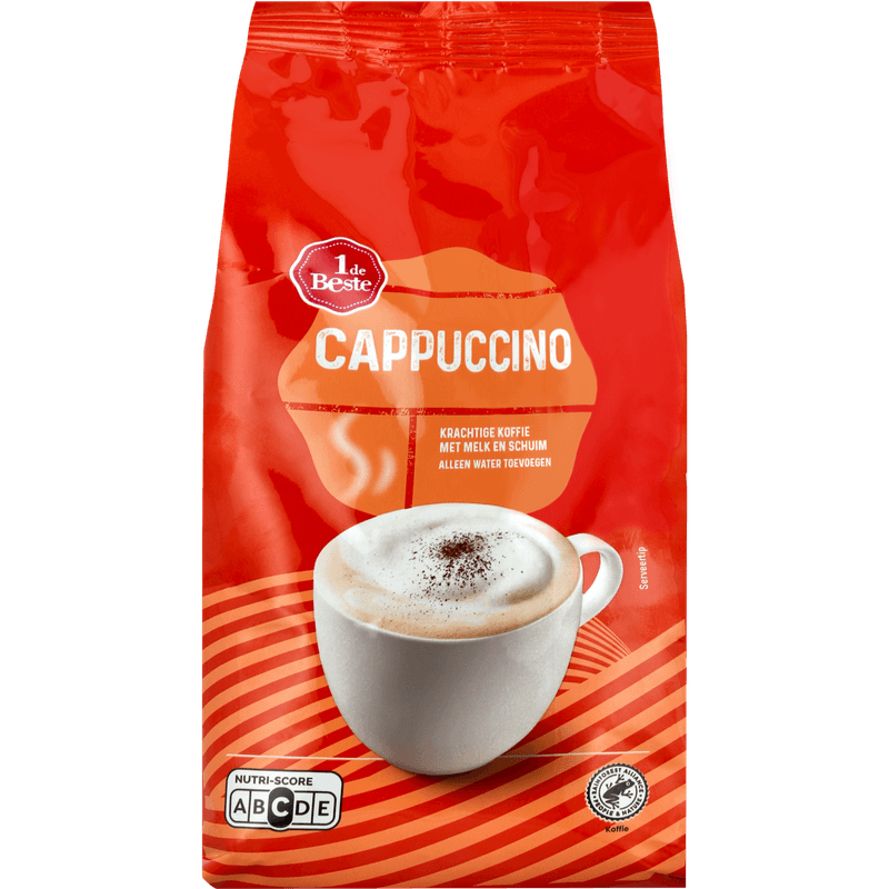 1 De Beste Oploskoffie cappuccino