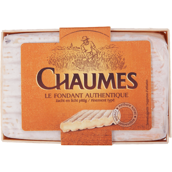 Foto van Chaumes fondant op witte achtergrond