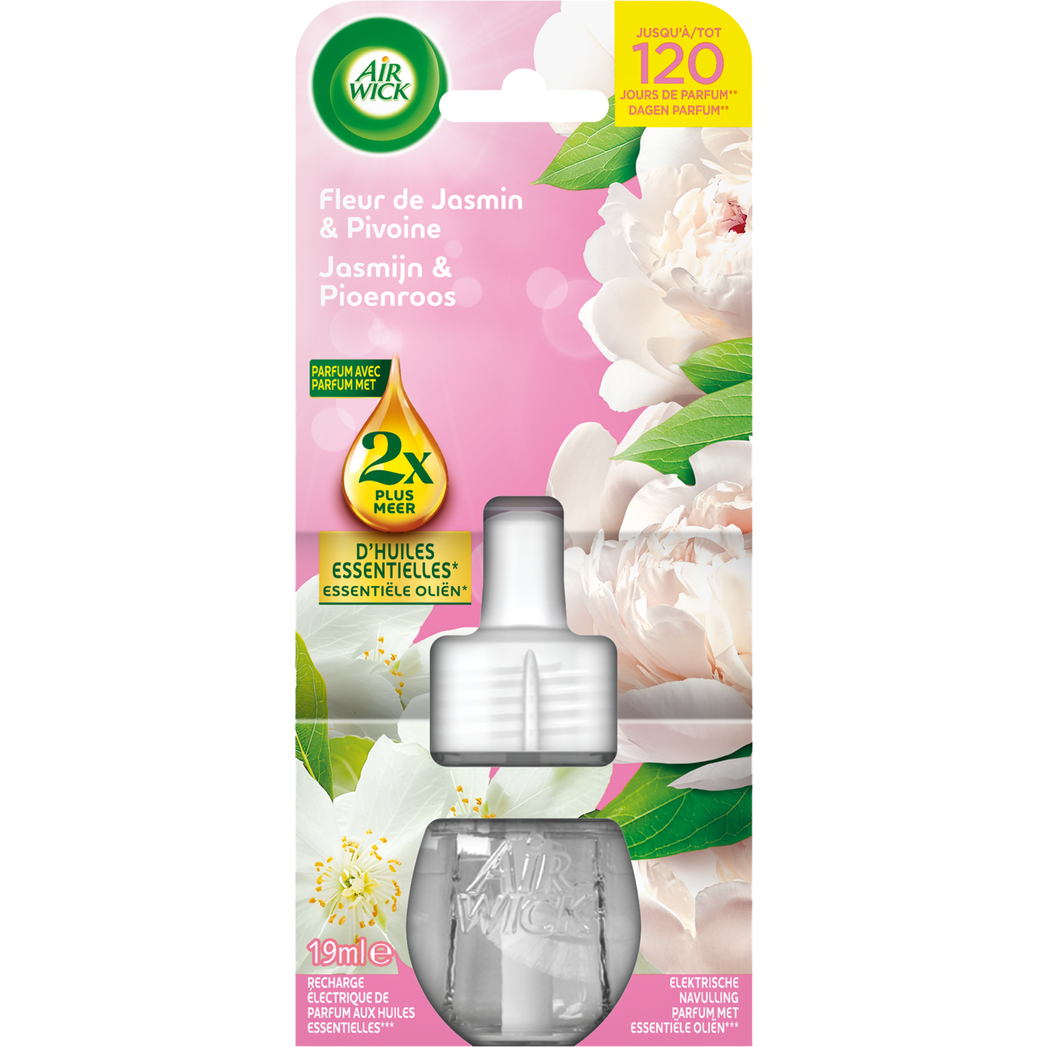Airwick Electrical navulling jasmijn pioenroos