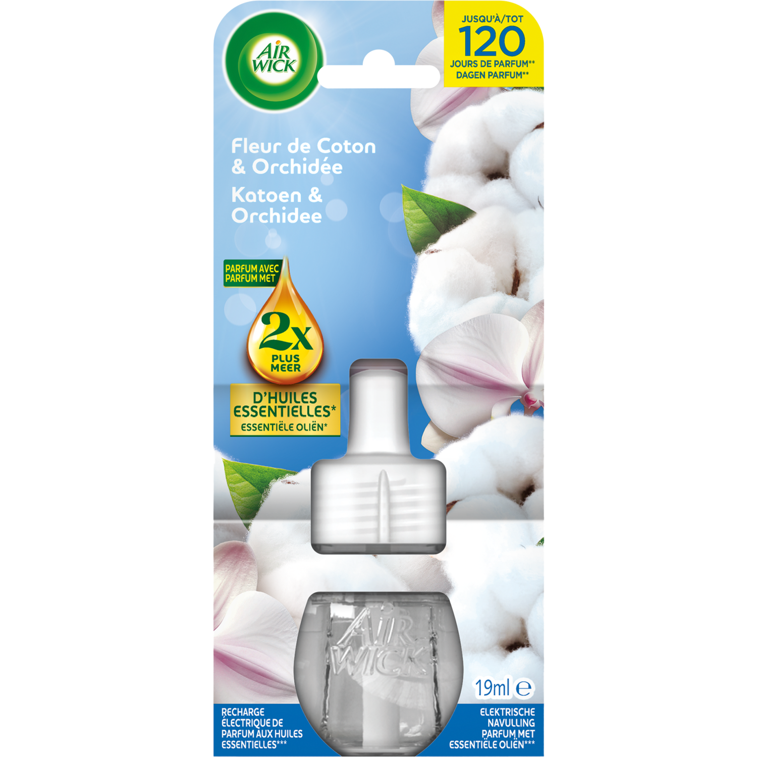 Airwick Electrical navulling katoen orchidee