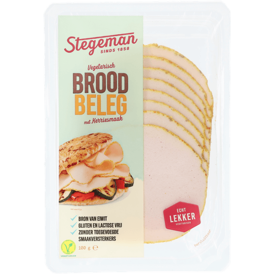 Foto van Stegeman Vegetarische curry op witte achtergrond