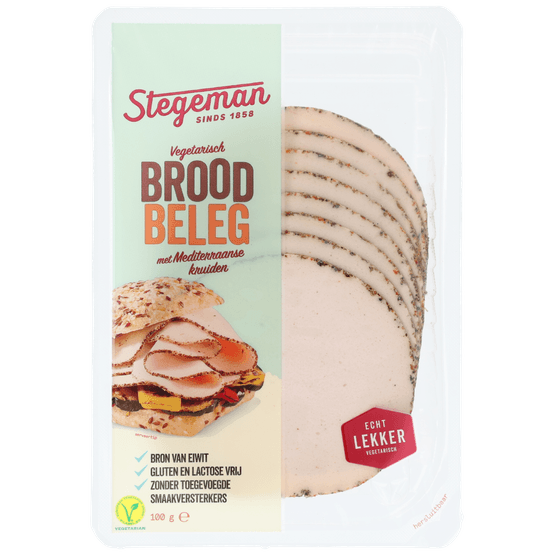 Foto van Stegeman Broodbeleg mediterraans op witte achtergrond