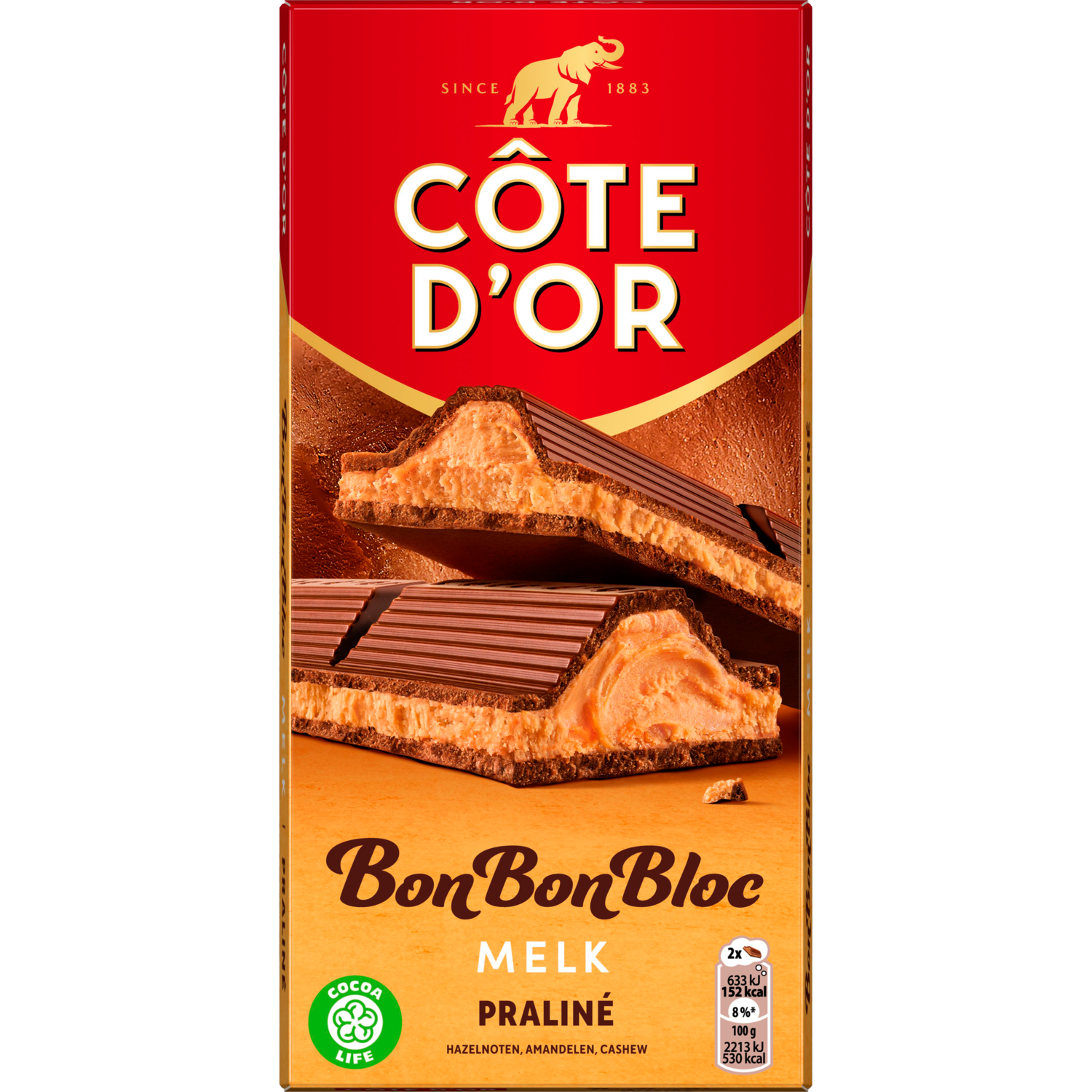 Côte d'Or Bon bon bloc praline melk