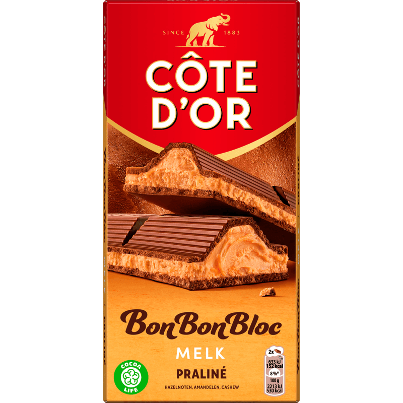 Côte d'Or Bon bon bloc praline melk