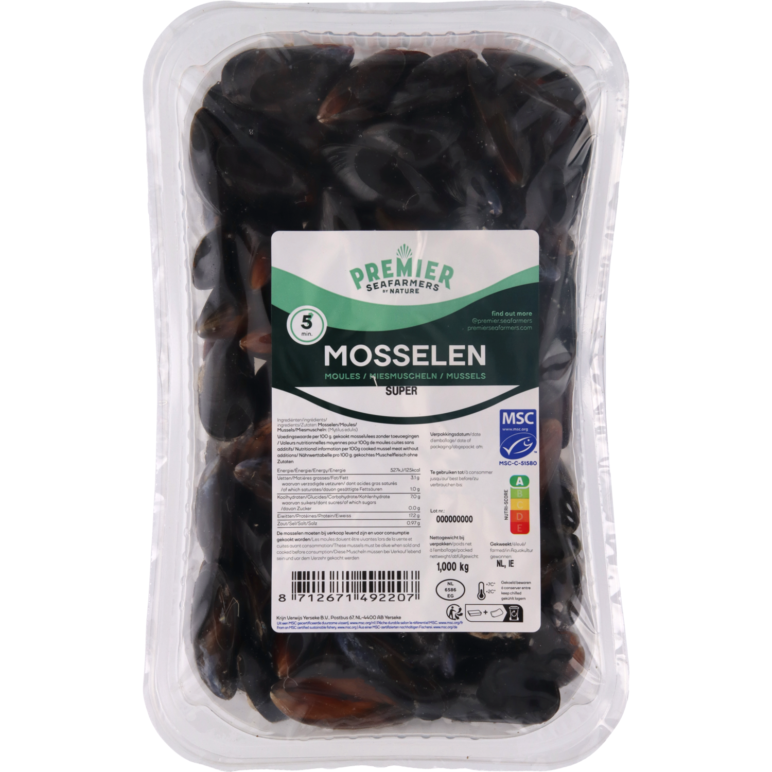 Premier Mosselen medium