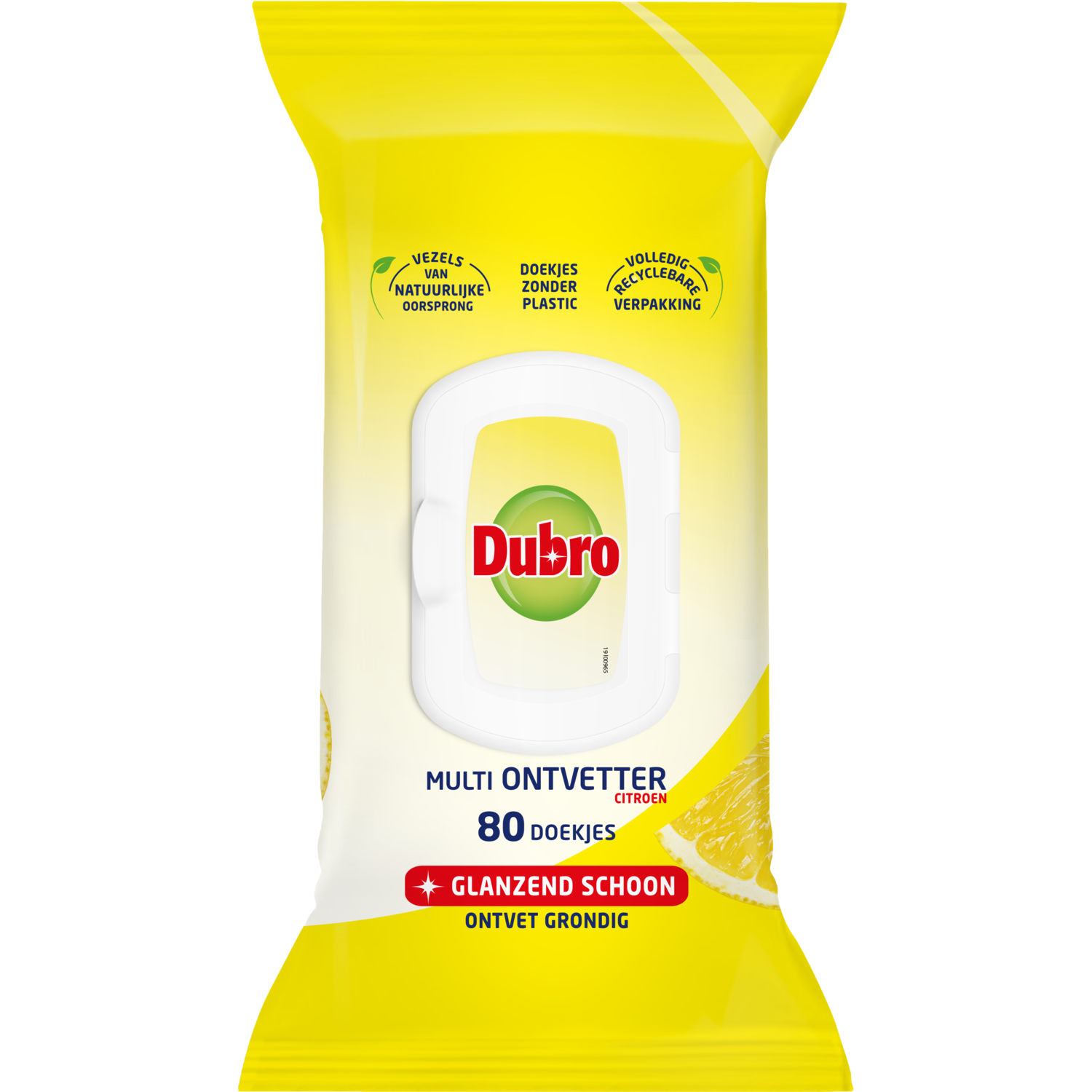 Dubro Multi ontvetter doekjes citroen