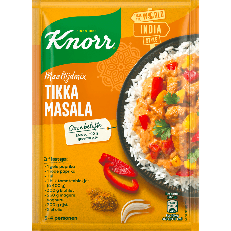 Knorr Maaltijdmix Tikka Masala