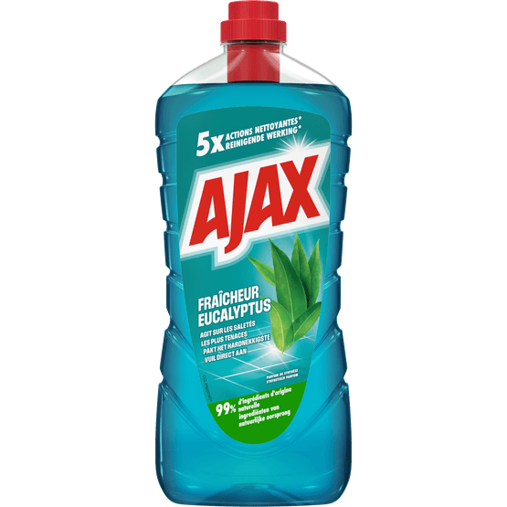 Foto van Ajax Allesreiniger eucalyptus op witte achtergrond