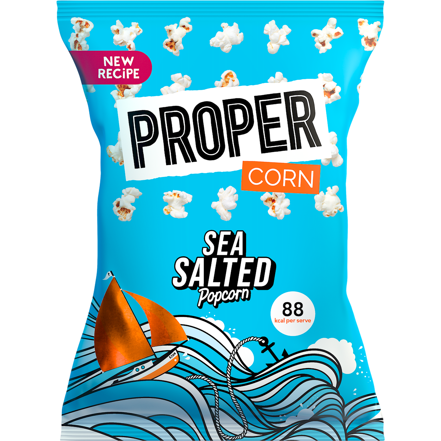 Proper Popcorn lighty sea salt