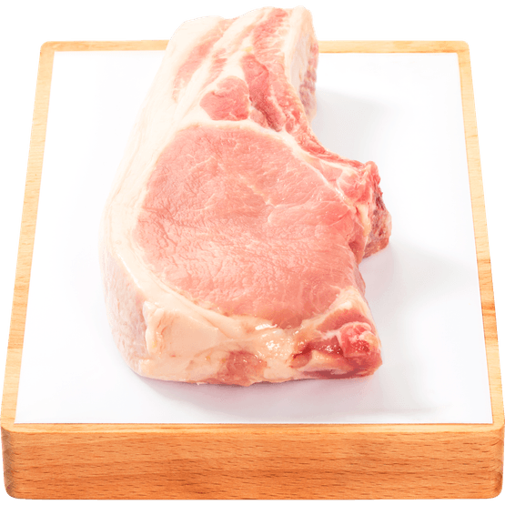 Foto van Vleeschmeesters Cote du porc op witte achtergrond