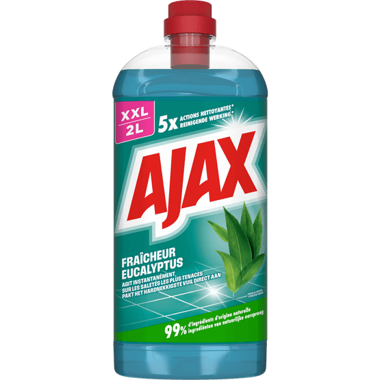 Foto van Ajax Allesreiniger eucalyptus op witte achtergrond