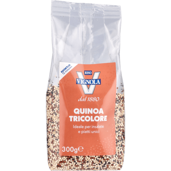 Foto van Riso Vignola Quinoa 3-kleuren op witte achtergrond