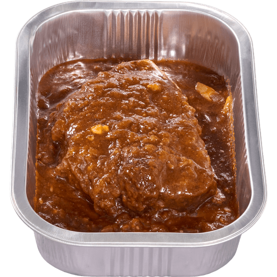 Foto van Vleeschmeesters Vlaamsche stoof op witte achtergrond