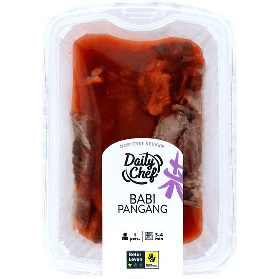 Foto van Daily Chef Babi pangang op witte achtergrond