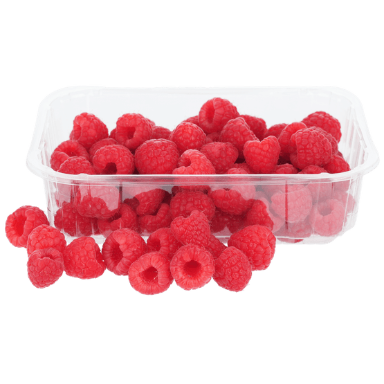 Foto van 1 de Beste Frambozen op witte achtergrond