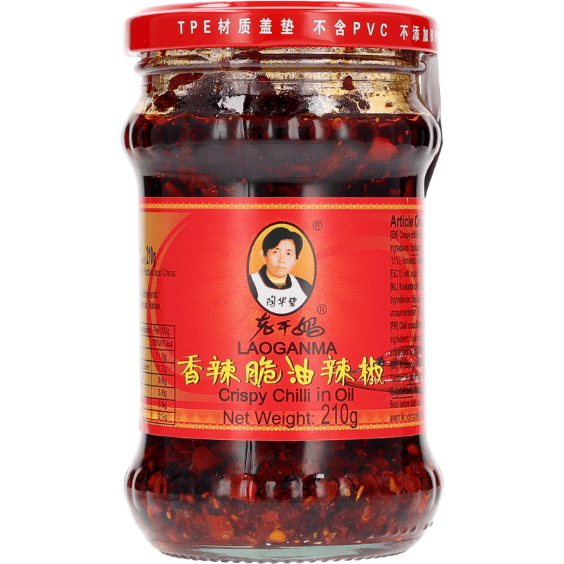 Laoganma Crispy Chilli in olie