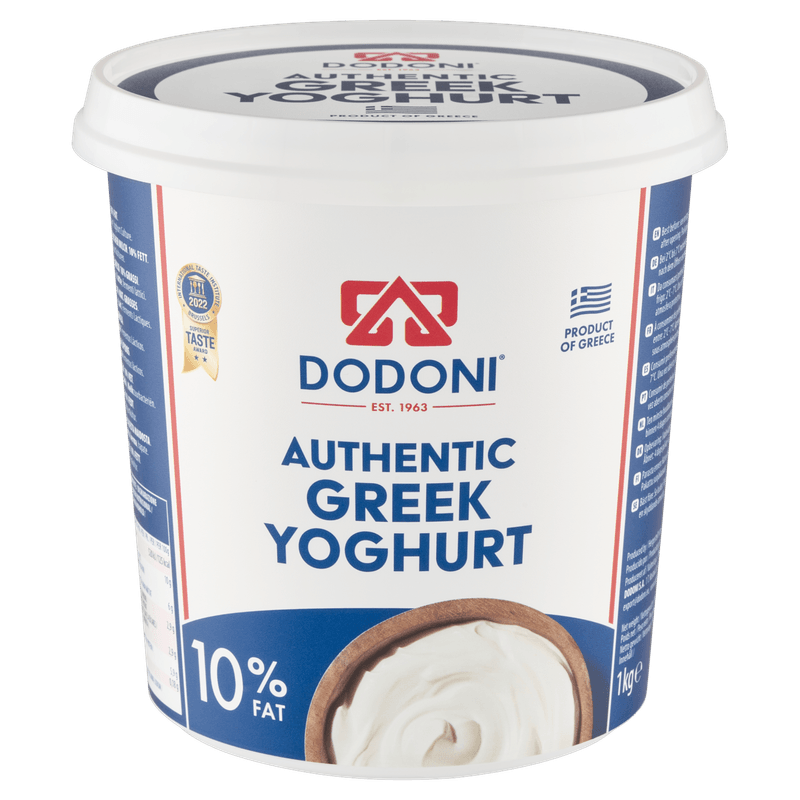 Dodoni Authentieke Griekse Yoghurt 10% Vet 1 kg