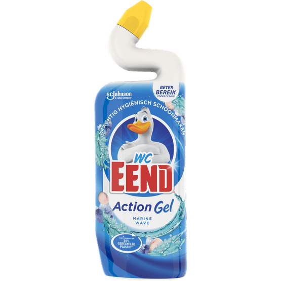 Foto van WC-Eend Wc gel ocean op witte achtergrond