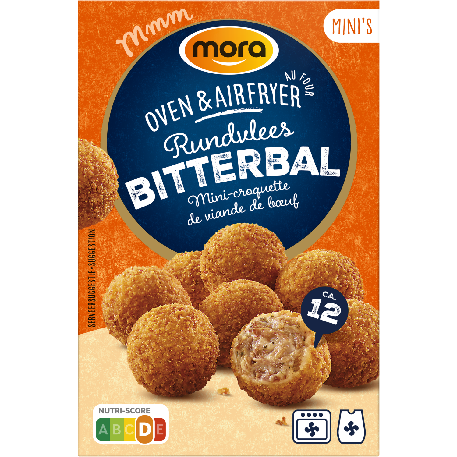 Mora Oven & Airfryer bitterballen 12 stuks