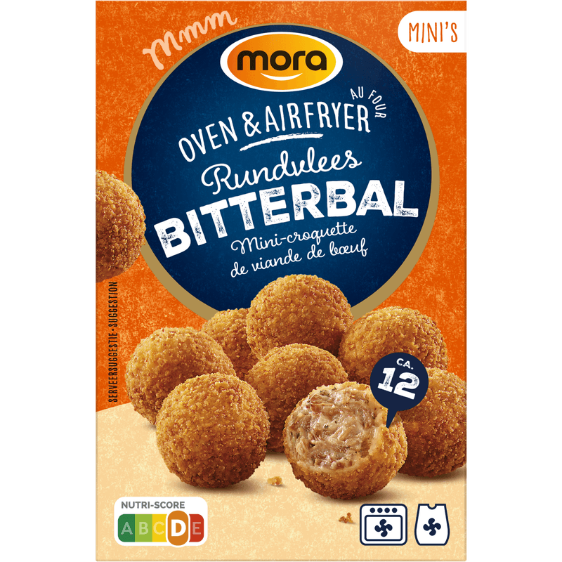 Mora Oven & airfryer rundvlees bitterballen